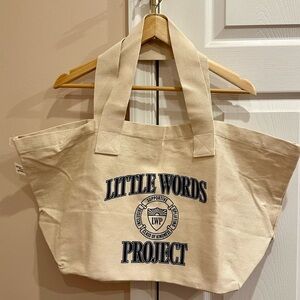 Little Words Project Canvas Tote